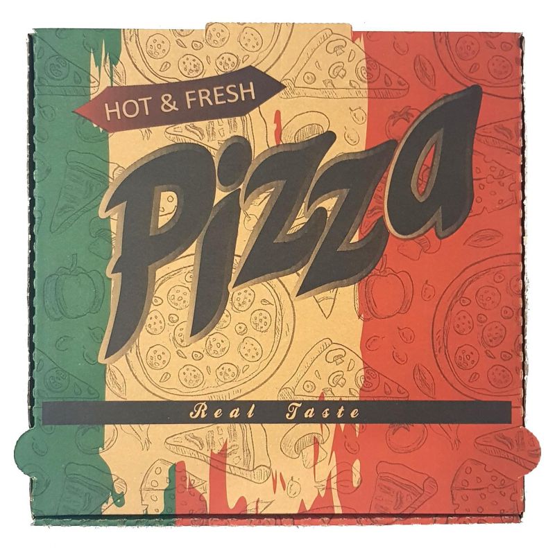 caja pizza 24x24 hot fresh 100unid