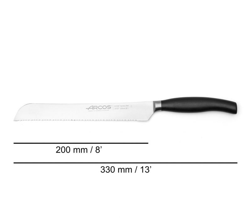 cuchillo panero clara 180mm acero forjado