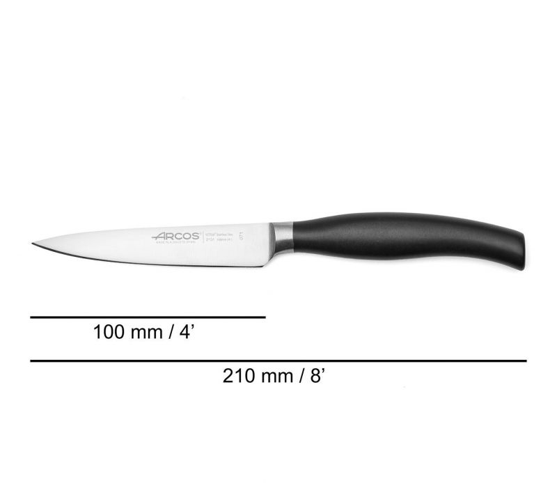 cuchillo mondador clara 100mm acero forjado