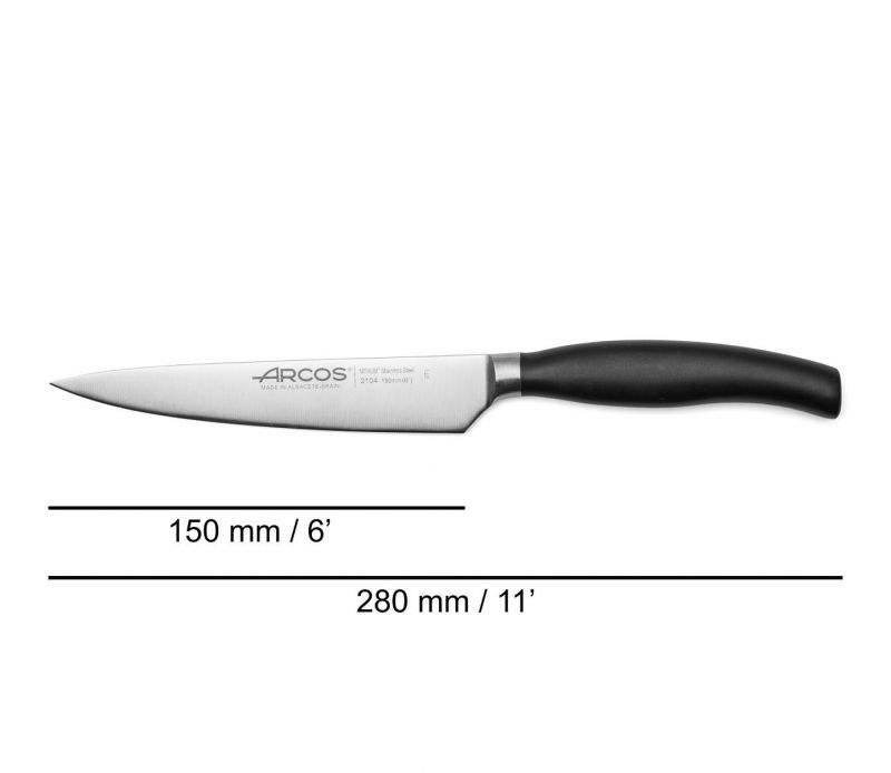 cuchillo cocinero clara 150mm acero forjado