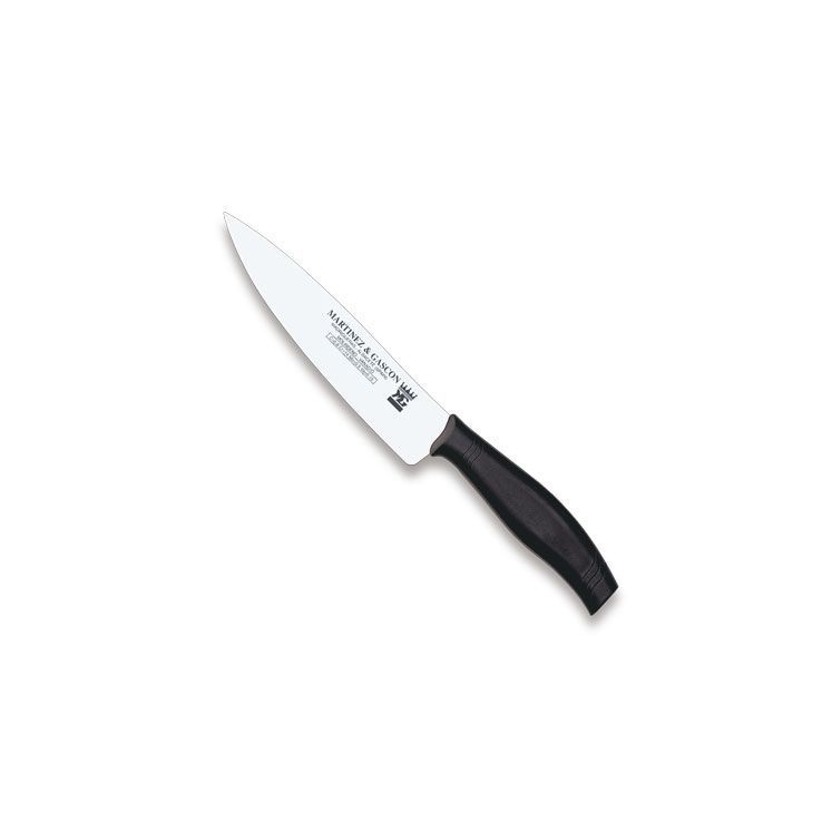 cuchillo cocinero alhambra 160mm m/pp negro