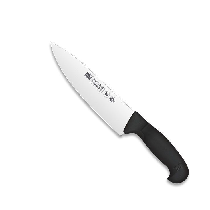 cuchillo cocinero atenea 200mm m/pp negro