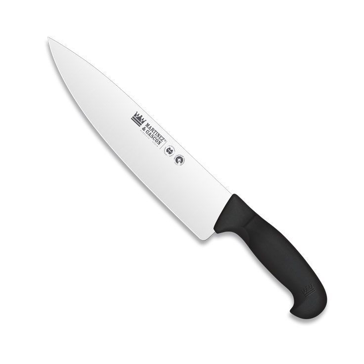 cuchillo cocinero atenea 255mm m/pp negro