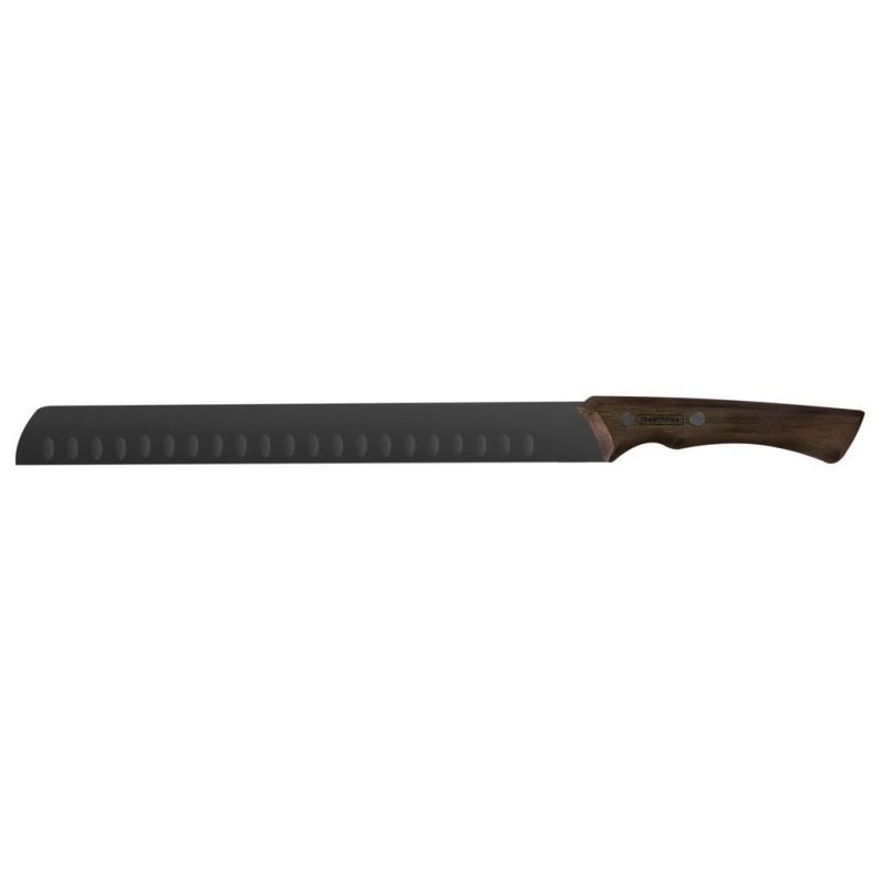 cuchillo rebanar 30cm black collection tramontina