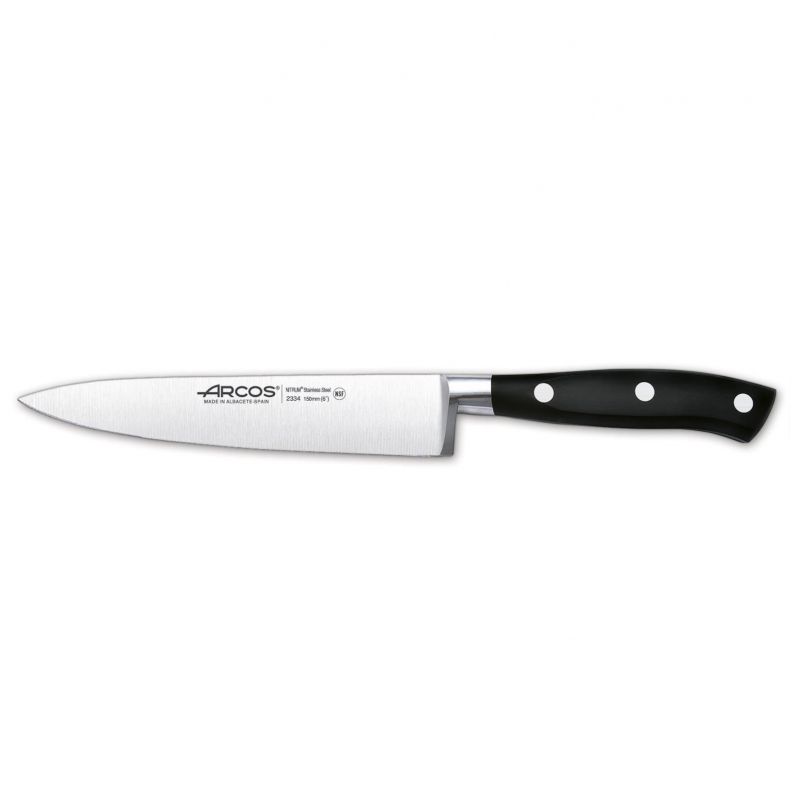 cuchillo cocinero riviera 150mm acero inoxidable f