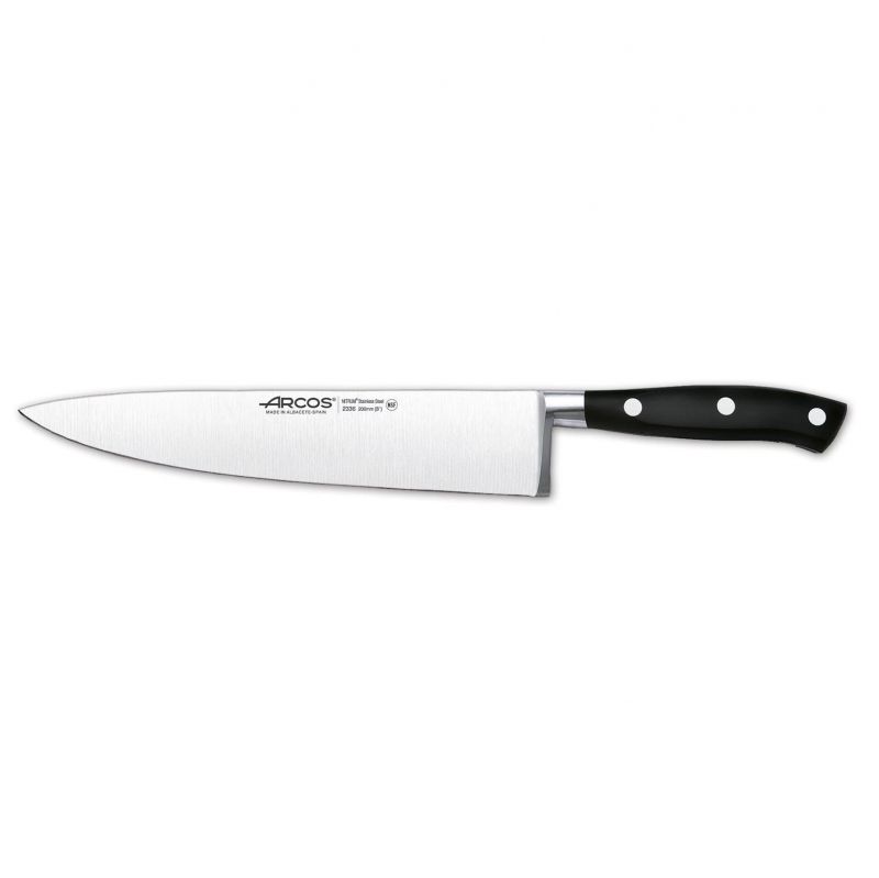 cuchillo cocinero riviera 200mm acero inoxidable f