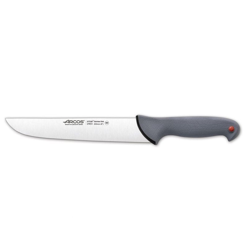 cuchillo carnicero colour prof 200mm acero inoxida