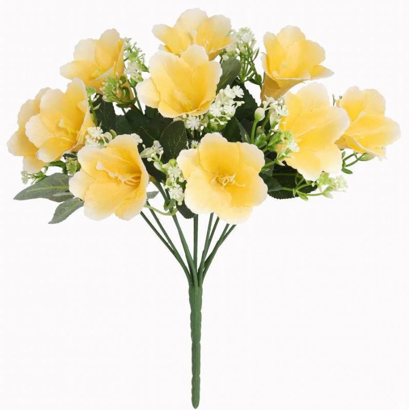 ramo bouquet lily x10 30cm amarillo