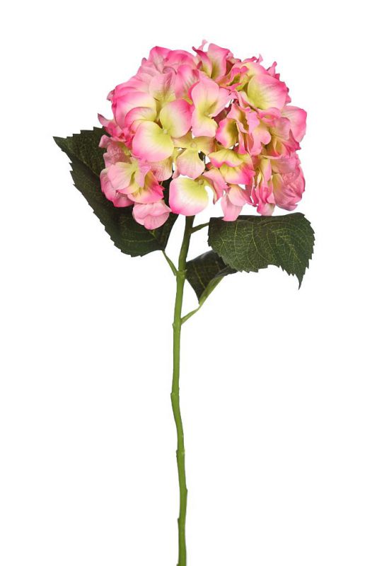 vara hortensia artificial 74cm rosa