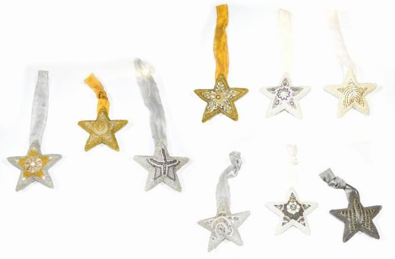 estrella "bijoux" grande (cm 20x20) color y decora