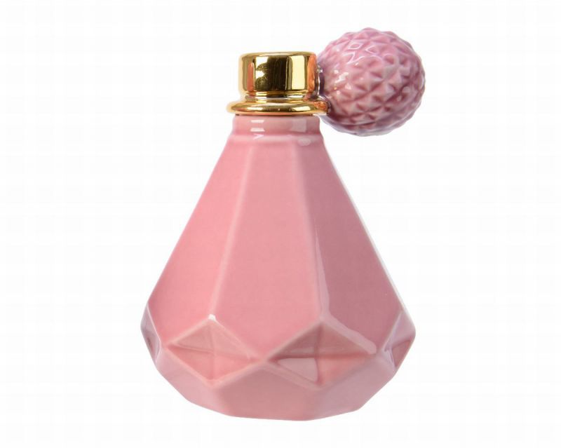 spray perfume resina 15cm rosa