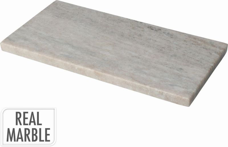 fuente rectangular plana marmol gris 30x10xh1,5cm