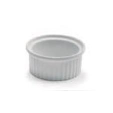mini ramequin blanco 8cm melamina lacor