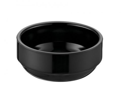 bowl 6x2,5cm negro melamina