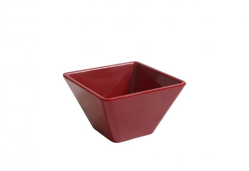 bowl ming rojo 8x8x4,5cm melamina viejo valle