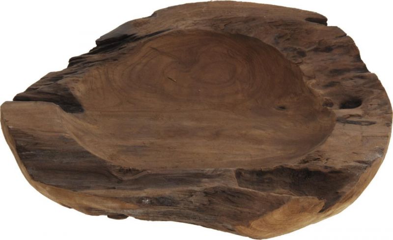 bandeja madera oval 50x10x8cm