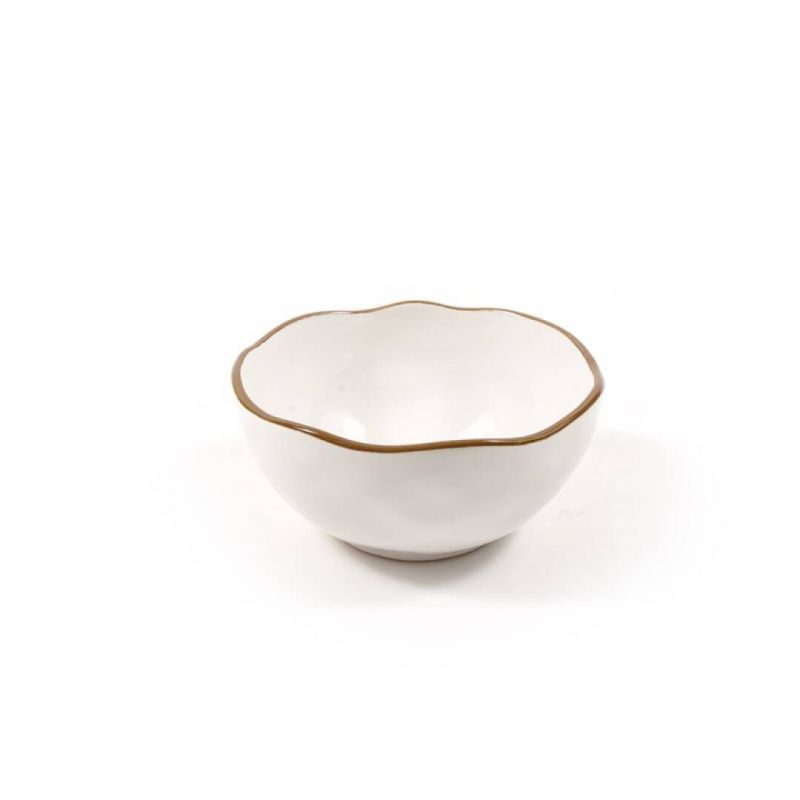 bowl irregular crema 15,5x7,5cm