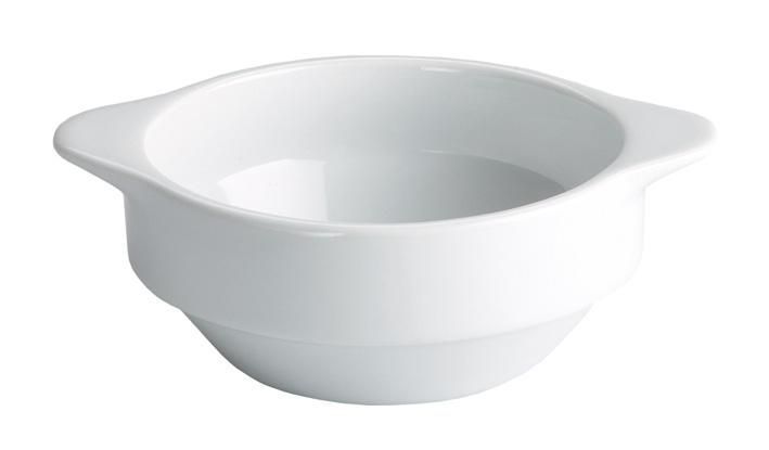 bowl consome 15x12,5x5,5cm apilable con asas 30cl