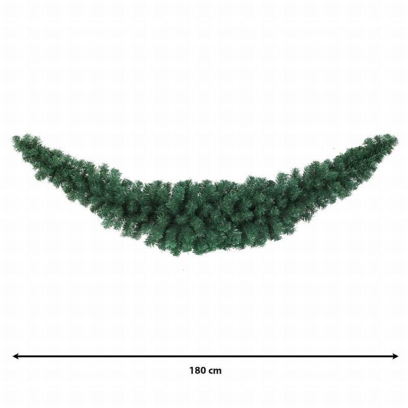 guirnalda imperial pino 180x10cm verde