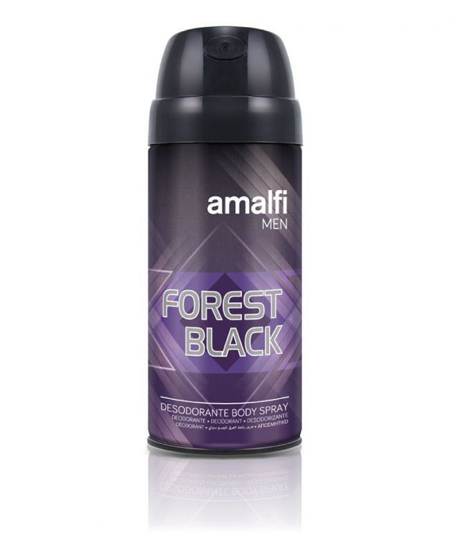 desodorante spray forest black 210 cc