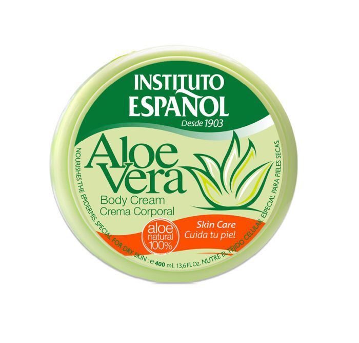 leche hidratante aloe ins español 400ml
