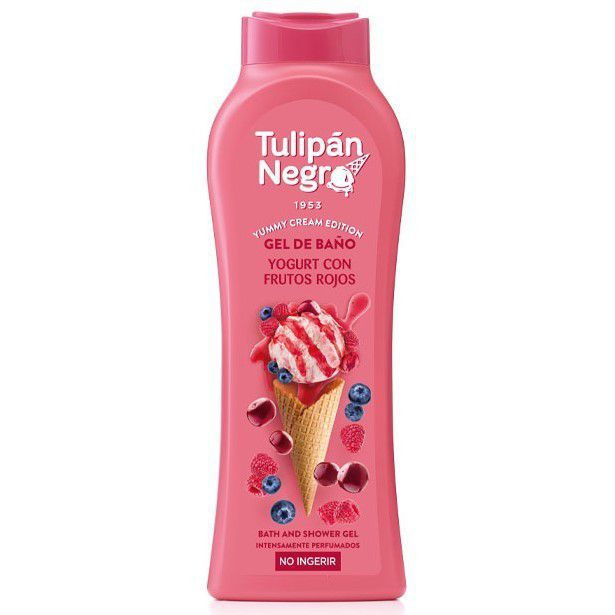gel tulipan negro yogur frutos rojos 650ml