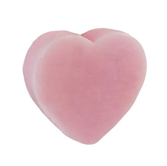 jabón de corazón rosa 20 grs.