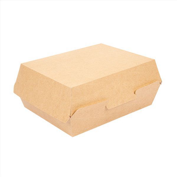 caja lonch box 22x17x8,5cm carton 50unid