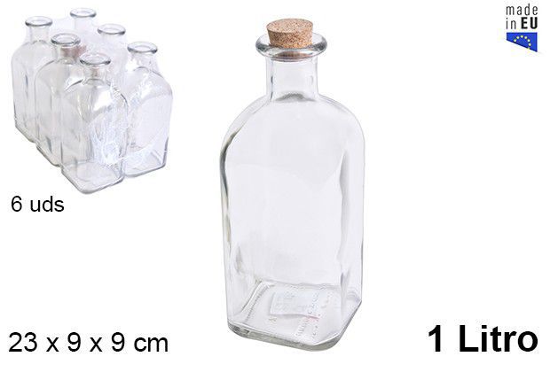 botella frasca 1000ml (plasv)