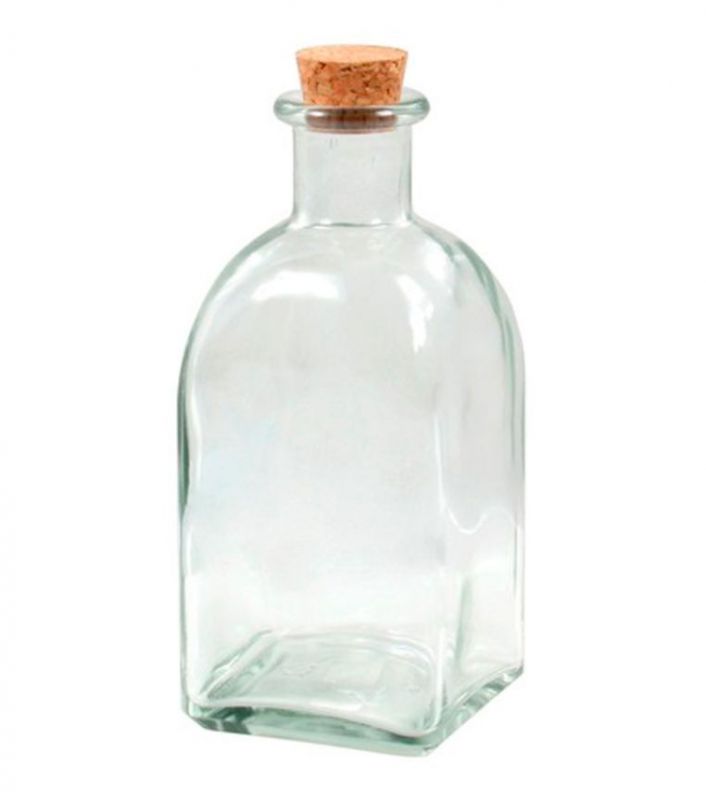 botella frasca 530ml tapon corcho