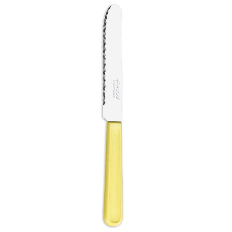 cuchillo mesa de 110 mm hoja, 210 mm total y mango