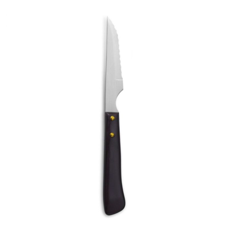 cuchillo chuletero m/plastico 0,9mm marron