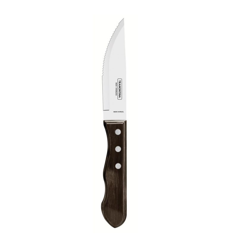 cuchillo carne jumbo 12cm polywood castaño tramontina