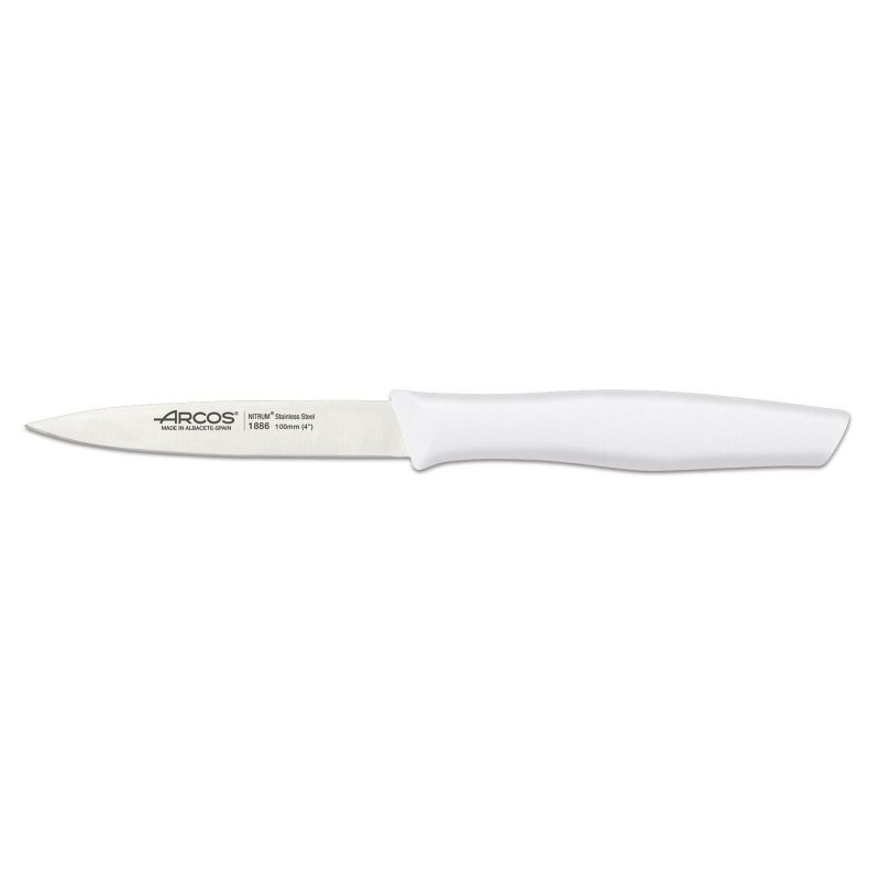 cuchillo mondador blanco 100mm acero inox