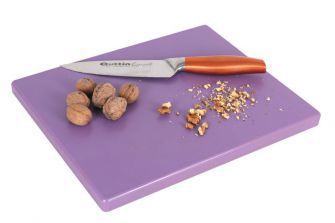 tabla corte 40x30x2cm purpura polietileno