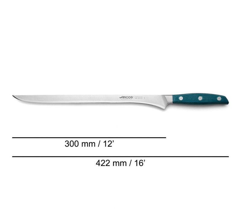 cuchillo jamonero brooklyn 300mm acero inoxidable
