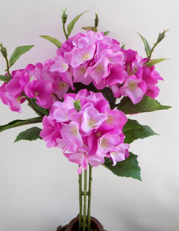 ramo hortensias lila