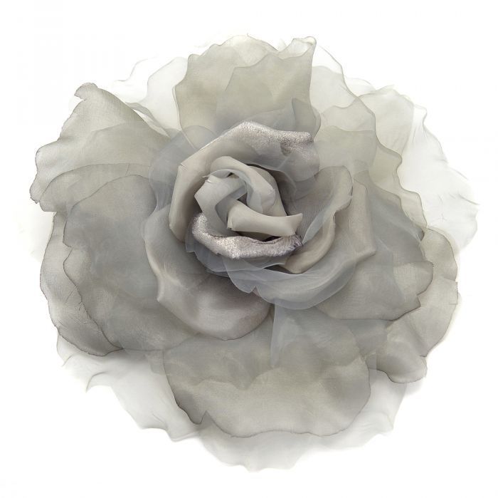 flor corinna xxl gris plata