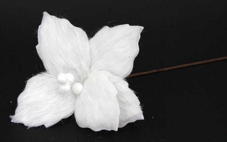 vara magnolia terciopelo blanca mod.d