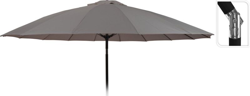 parasol shangai 270cm diametro gris