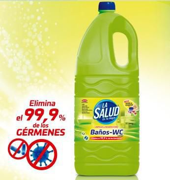 lejia detergente limon 5l la salud
