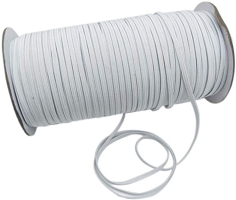 trenza elastica blanco n. 4- 3mm metros
