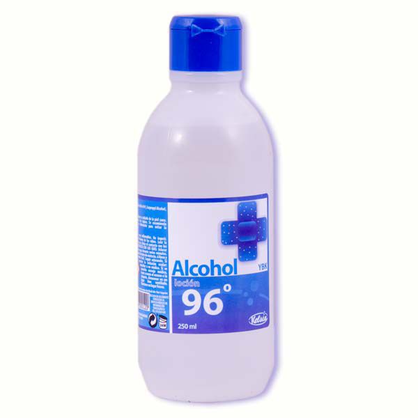 alcohol 96º antiséptico para piel sana 250ml