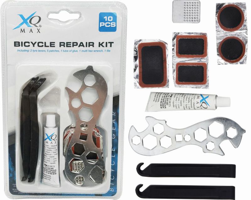 set parches 10 piezas herramientas bicicletas