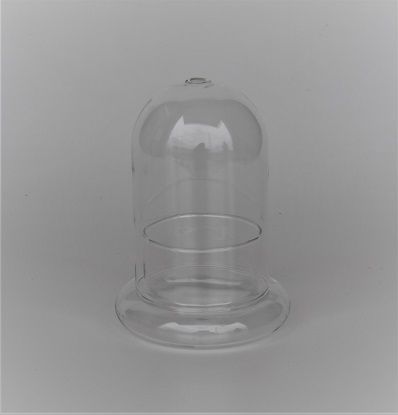 urna vidrio 12x16cm (cupula mas base cristal)