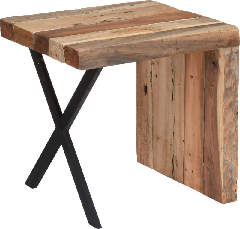 mesa centro madera 45x40x45cm