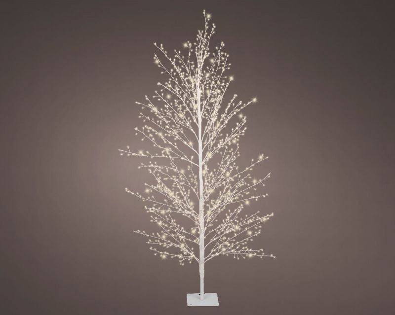 pino nevado blanco microled luz natural 150x30cm