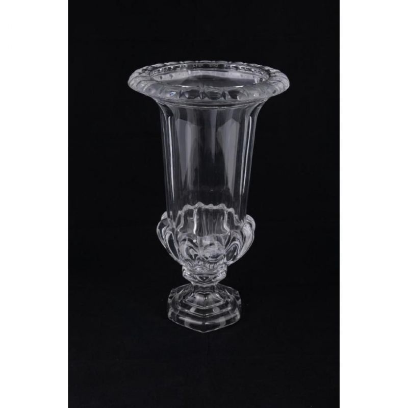 urna cristal "domus aurea" diam.21,5xh.37,5cm
