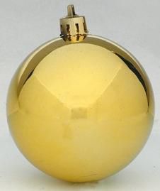 esfera metalizada oro 20cm
