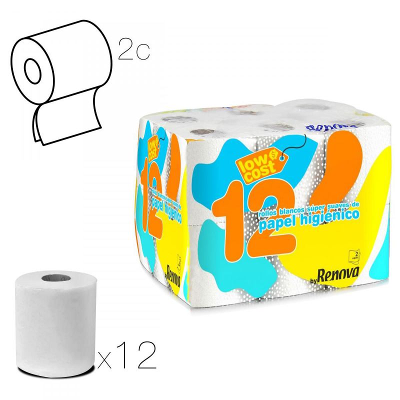 higienico renova 12 rollos low cost